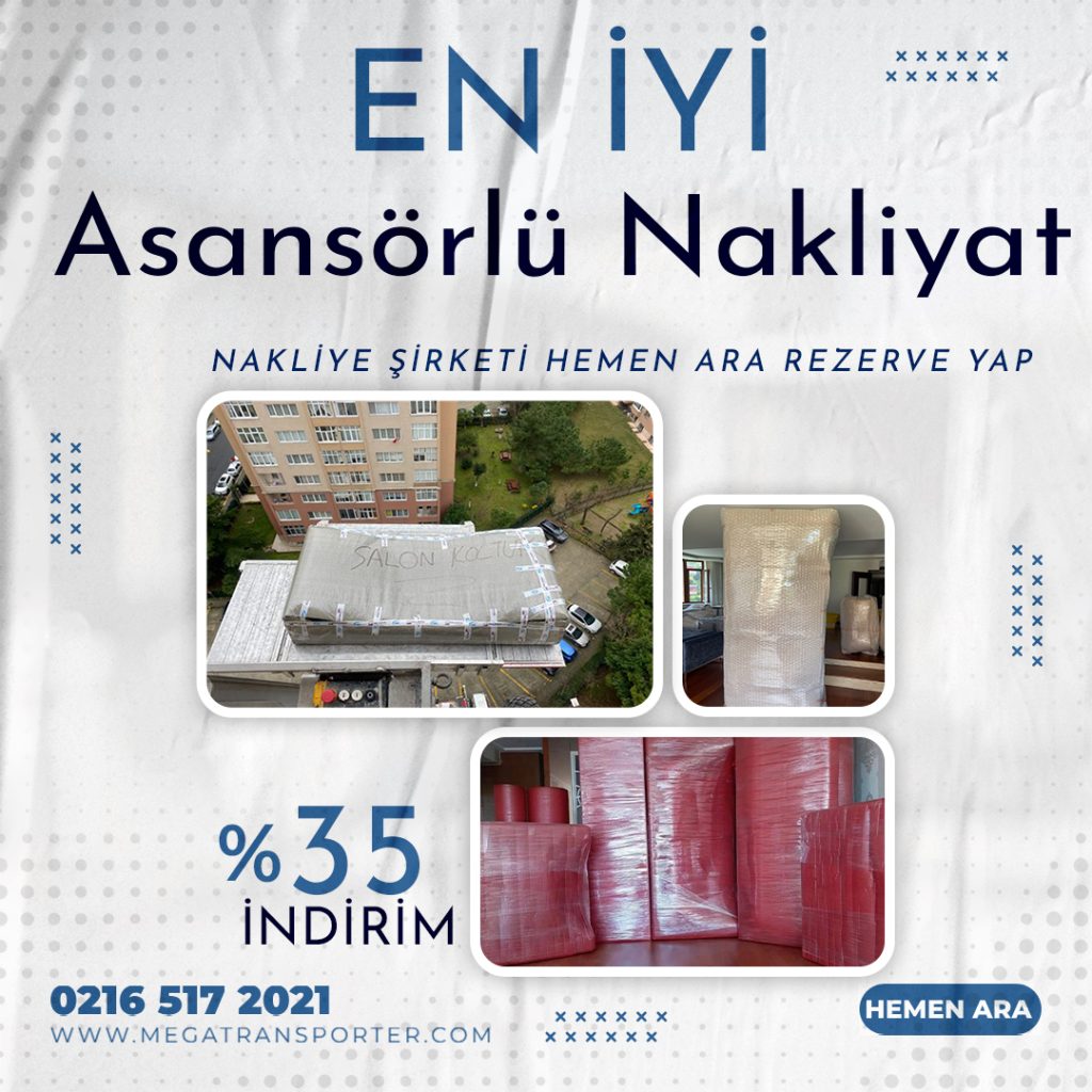 Asansörlü Evden Eve Nakliyat